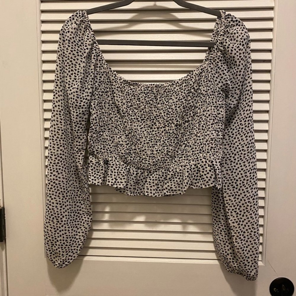 Square Neck Crop Top